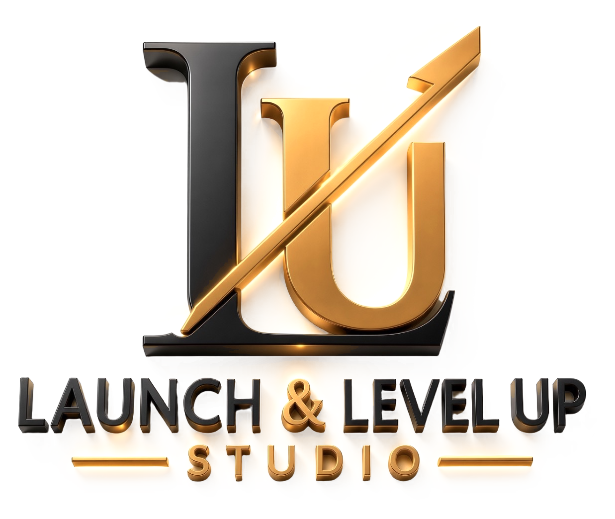 Launch & Level Up Studio logo